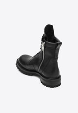 Rick Owens Army Lace-Up Ankle Boots Black RU02E1869LGE/R_RICKO-09