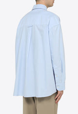 Studio Nicholson Ruskin Classic Long-Sleeved Shirt Light Blue RUSKIN1152/O_STUNI-OB