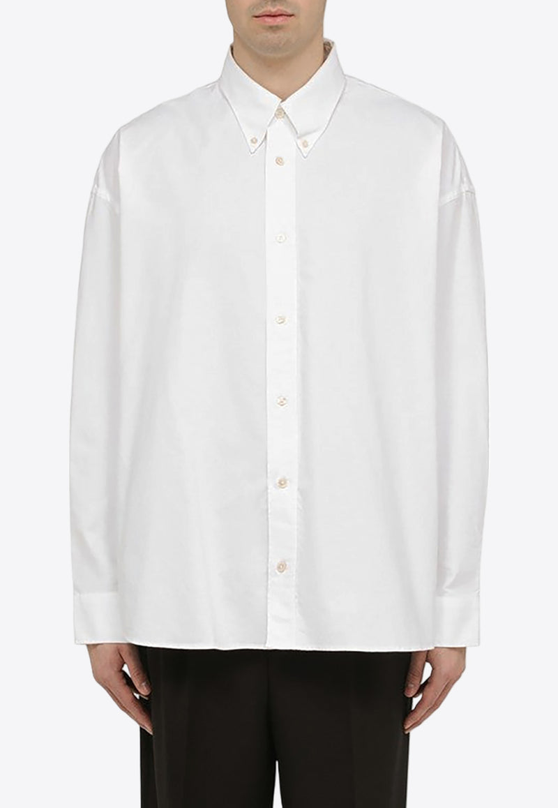 Studio Nicholson Ruskin Classic Long-Sleeved Shirt White RUSKIN1152/O_STUNI-WHT