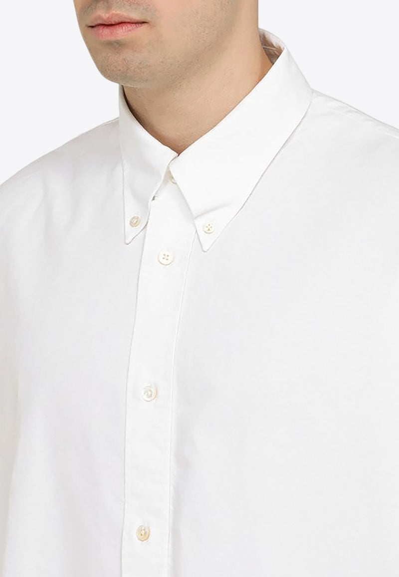 Studio Nicholson Ruskin Classic Long-Sleeved Shirt White RUSKIN1152/O_STUNI-WHT