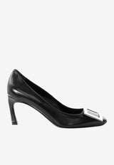 Belle Vivier 70 Leather Pumps