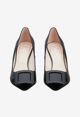 Roger Vivier Viv’ In The City 65 Pumps in Patent Leather Black RVW61830690D1P B999