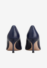 Roger Vivier Viv’ In The City 65 Pumps in Nappa Leather Navy RVW61830690NK0 U800