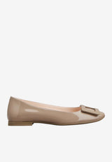 Roger Vivier U Look Ballet Flats in Patent leather Gray RVW66834910D1P C415