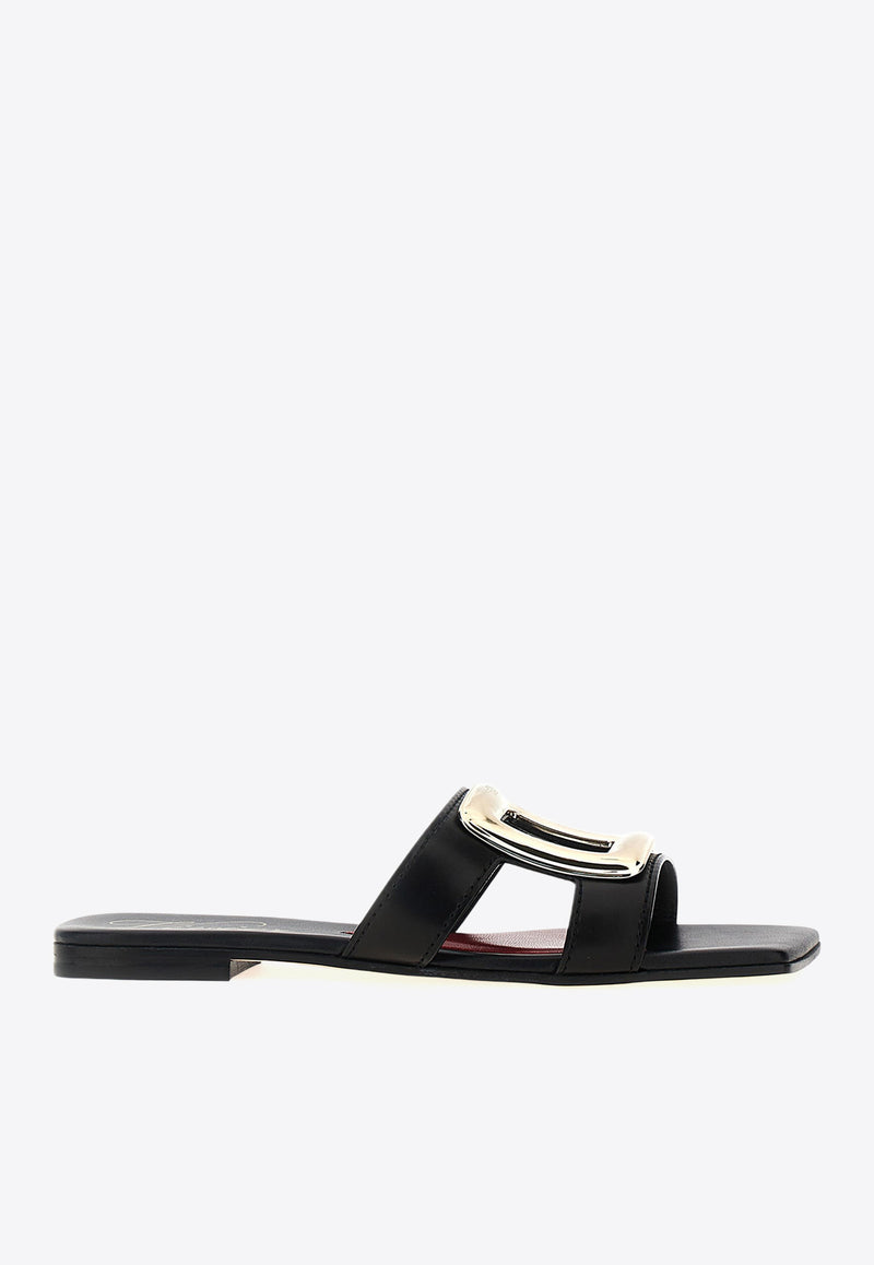 Viv' by the Sea Leather Slides RVW74738070BSSB999 B999