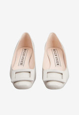 Roger Vivier U Look Ballet Flats in Patent leather White RVW76741290D1P B017
