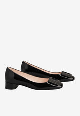 Roger Vivier U Look Ballet Flats in Patent leather Black RVW76741290D1P B999