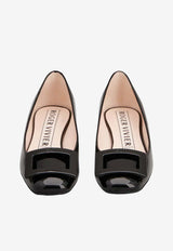 Roger Vivier U Look Ballet Flats in Patent leather Black RVW76741290D1P B999