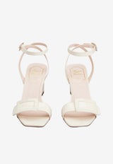 Roger Vivier Belle Vivier 60 Wedge Sandals in Patent Leather Off-white RVW80544440D1P C019