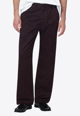 Needles Wide-Leg Tailored Pants Burgundy RW212PL/R_NEEDL-BU