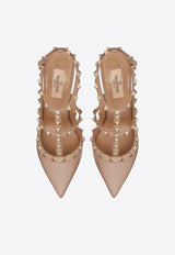 80 Rockstud Leather Pumps