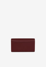 Constance To Go Wallet in Rouge H Epsom with Palladium Hardware
