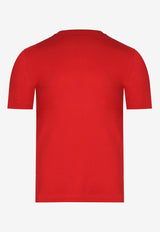 "H" Embroidered T-shirt