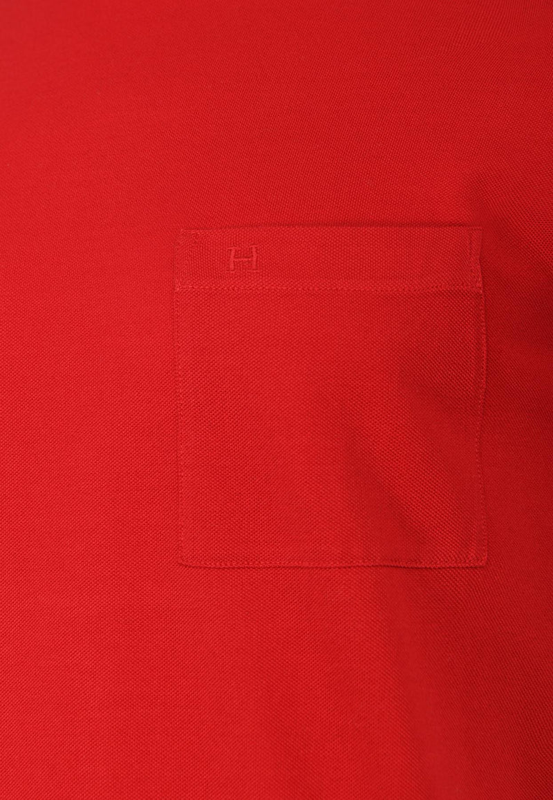 "H" Embroidered T-shirt
