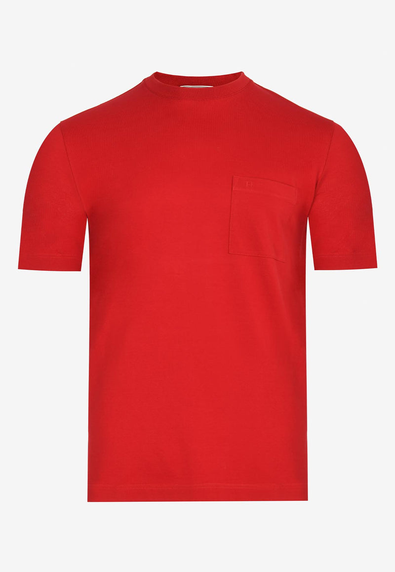 "H" Embroidered T-shirt