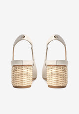 RODO Mariel 55 Slingback Pumps White S010140894_WHITE MULT