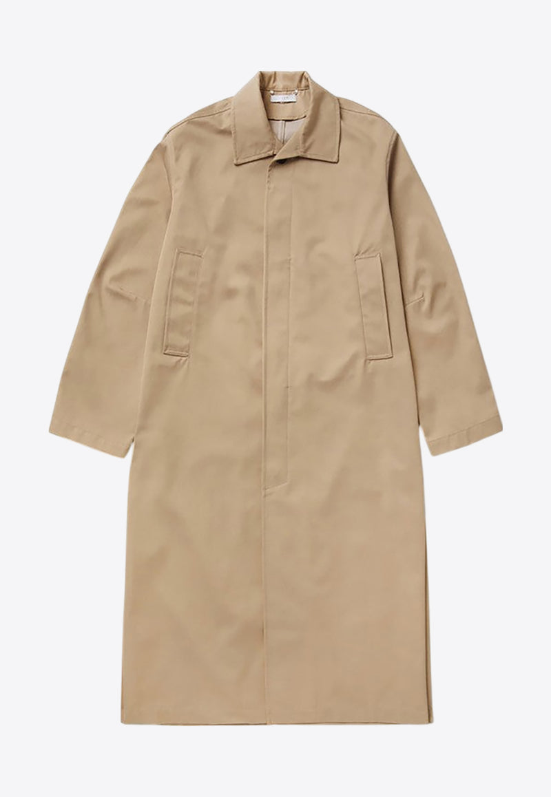 1989 Studio Mackintosh Single-Breasted Coat Beige S03MBG004UFAB001/Q_1989-4300