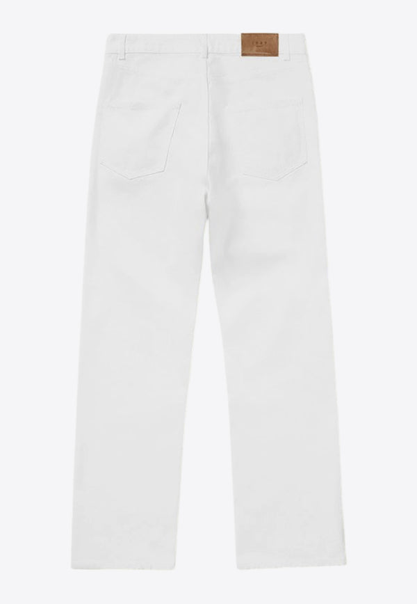 1989 Studio Osaka Straight-Leg Jeans White S03MCE007FAB001/Q_1989-4000