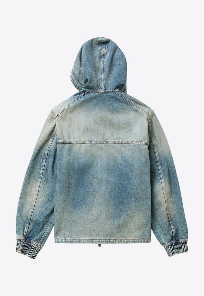 1989 Studio Washed Denim Zip-Up Jacket Blue S03MCG001DEN001/Q_1989-6000