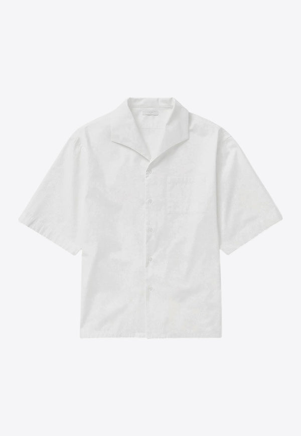 1989 Studio Short-Sleeved Poplin Shirt White S03MFB003FAB001/Q_1989-4000