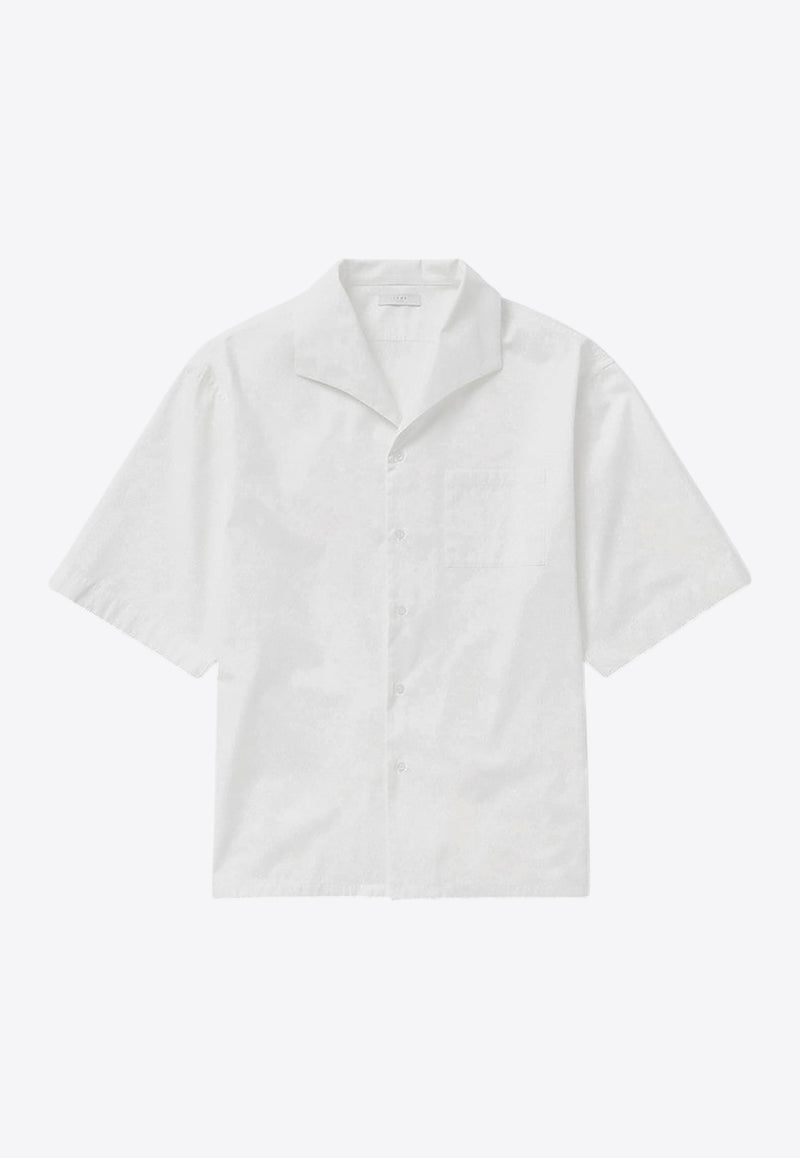 1989 Studio Short-Sleeved Poplin Shirt White S03MFB003FAB001/Q_1989-4000