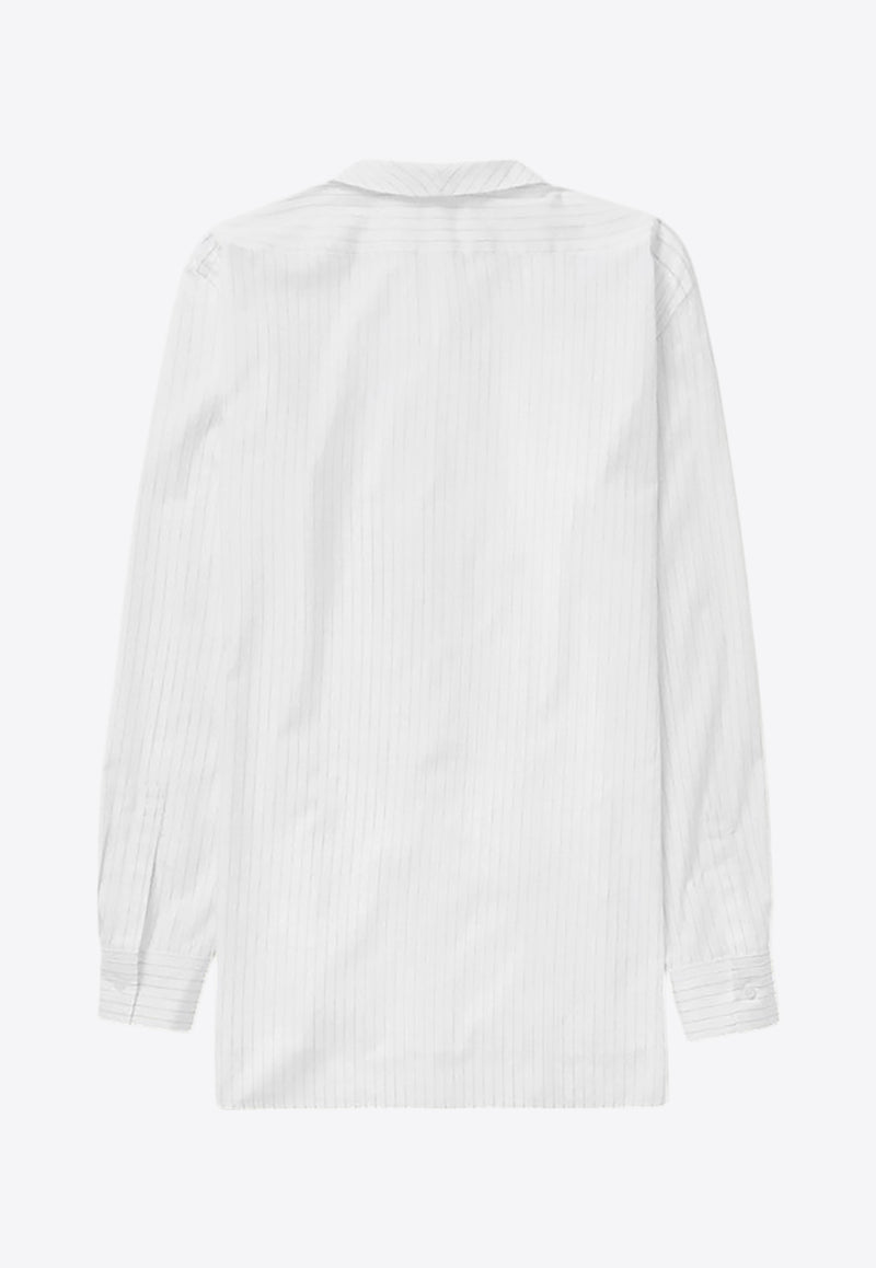 1989 Studio Striped Long-Sleeved Shirt White S03MFC005FAB005/Q_1989-4000