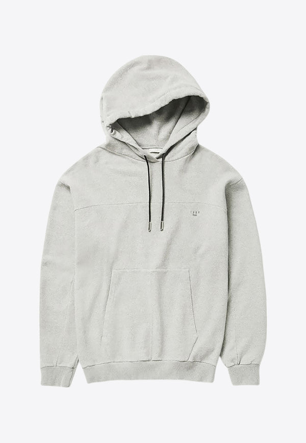 1989 Studio JP Logo Hooded Sweatshirt Gray S03MMC003FLE001/Q_1989-1300