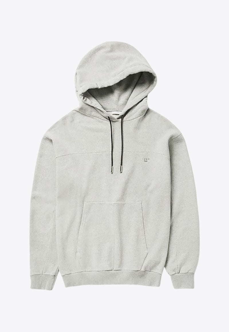 1989 Studio JP Logo Hooded Sweatshirt Gray S03MMC003FLE001/Q_1989-1300