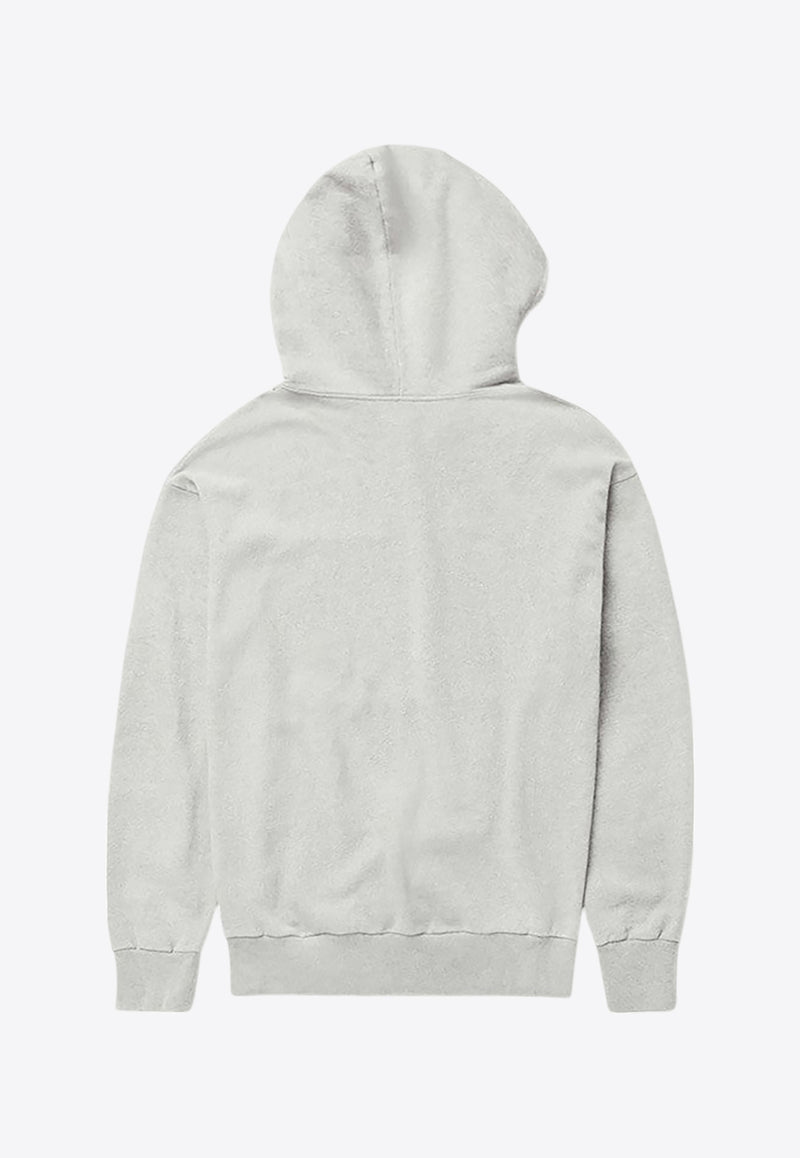 1989 Studio JP Logo Hooded Sweatshirt Gray S03MMC003FLE001/Q_1989-1300