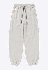 1989 Studio Embroidered Logo Track Pants Gray S03MME005UFLE002/Q_1989-1300