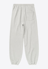 1989 Studio Embroidered Logo Track Pants Gray S03MME005UFLE002/Q_1989-1300