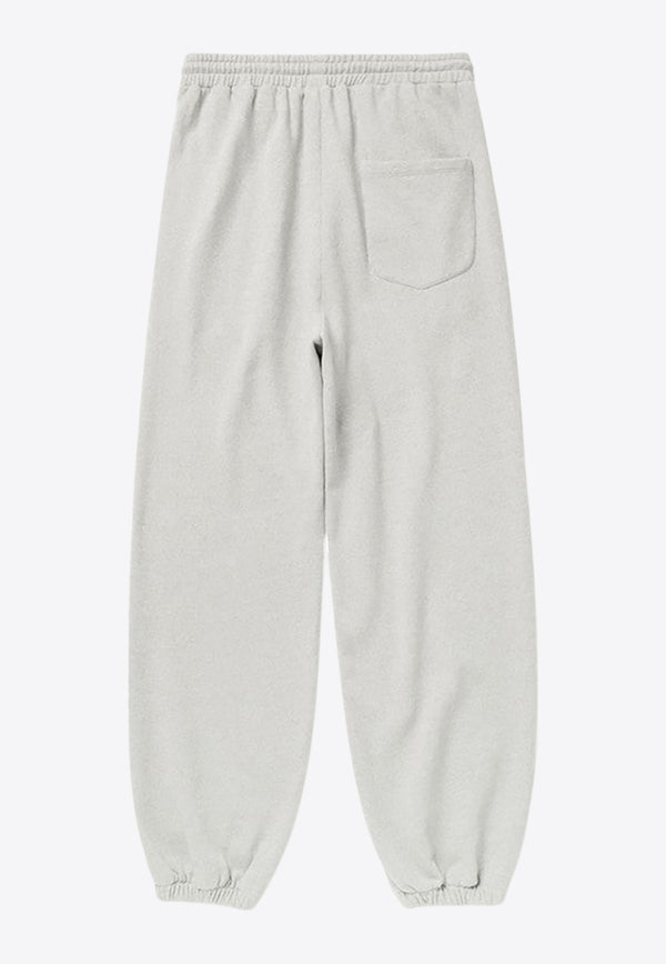 1989 Studio Embroidered Logo Track Pants Gray S03MME005UFLE002/Q_1989-1300