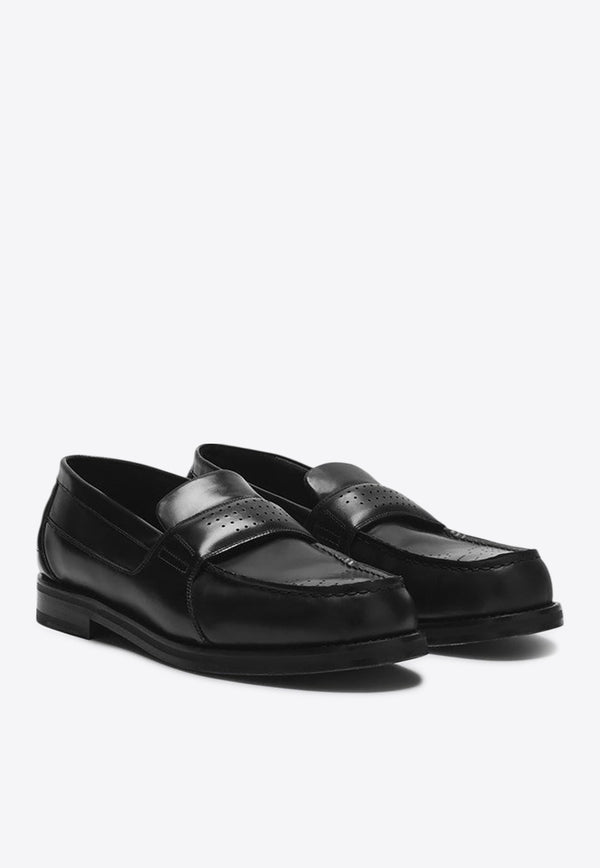 1989 Studio 1989 Leather Loafers Black S03MSE001LEA001/Q_1989-0100