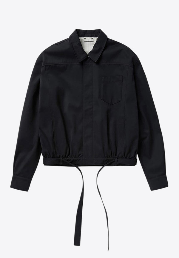 1989 Studio Short Zip-Up Jacket Blue S03UBG001FAB001/Q_1989-6200