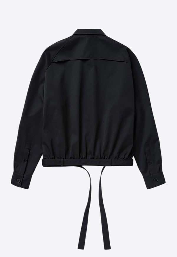 1989 Studio Short Zip-Up Jacket Blue S03UBG001FAB001/Q_1989-6200