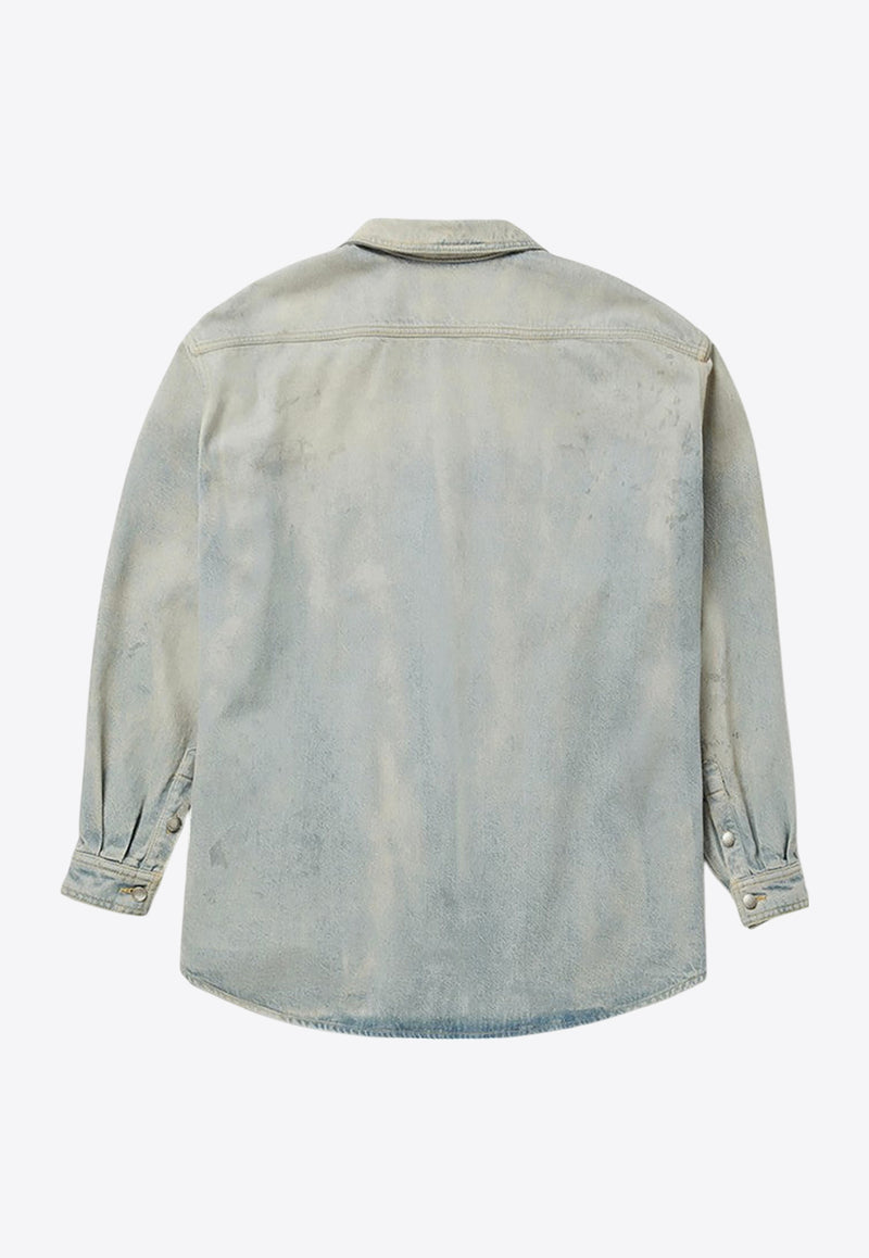 1989 Studio Vintage Denim Shirt Light Blue S03UCC003DEN001/Q_1989-6100