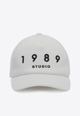 1989 Studio Logo Patch Baseball Cap White S03UHE004UFAB003/Q_1989-4000