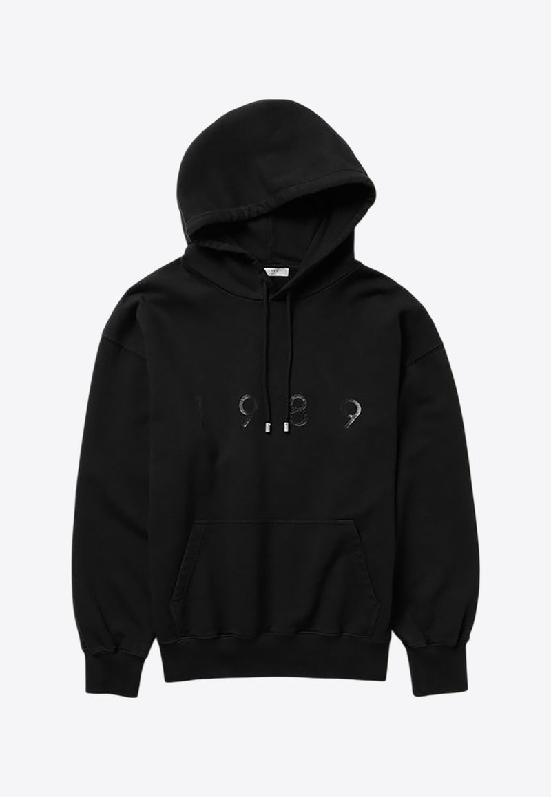 1989 Studio Vintage Logo Hooded Sweatshirt Black S03UMC002FLE001/Q_1989-0100