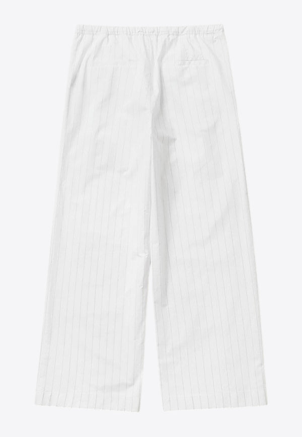 1989 Studio Striped Boxy Pants White S03WDE001FAB002/Q_1989-4000