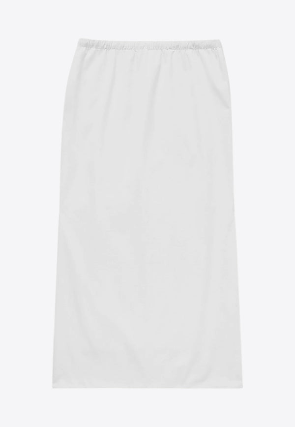 1989 Studio Asymmetric Midi Skirt White S03WDF001FAB001/Q_1989-4000