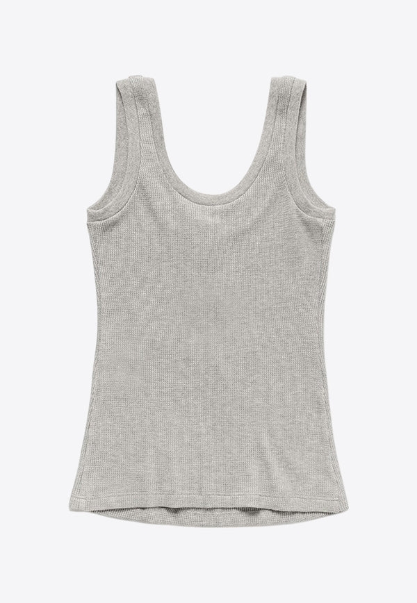 1989 Studio Waffle Ribbed Tank Top Gray S03WEI001JER001/Q_1989-1100
