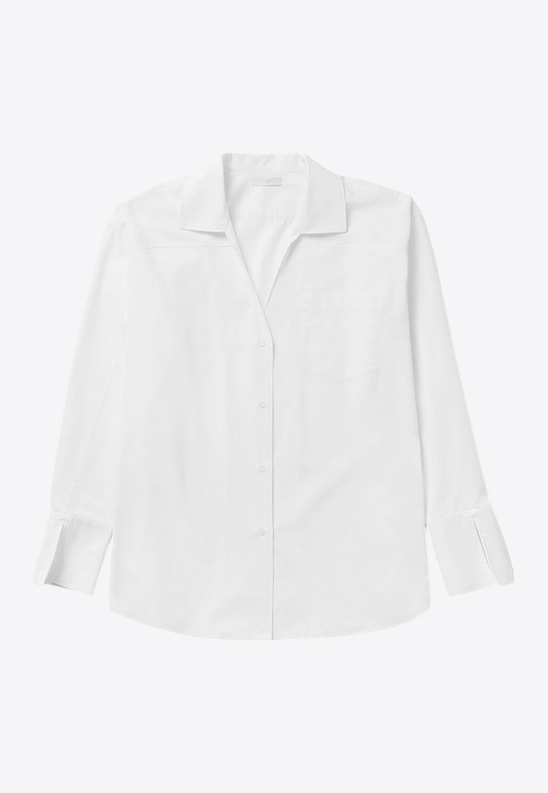 1989 Studio Long-Sleeved Mini Shirt Dress White S03WFC001FAB001/Q_1989-4000