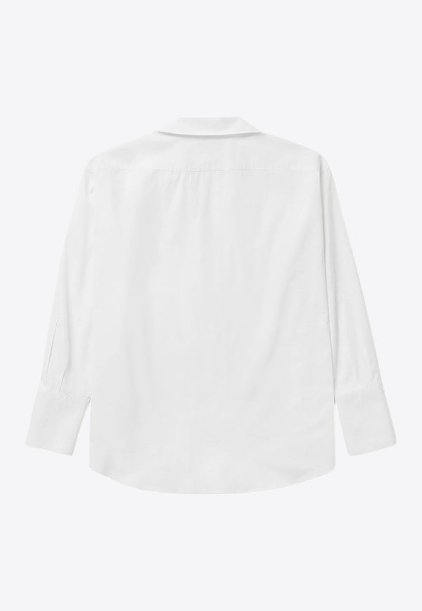 1989 Studio Long-Sleeved Mini Shirt Dress White S03WFC001FAB001/Q_1989-4000