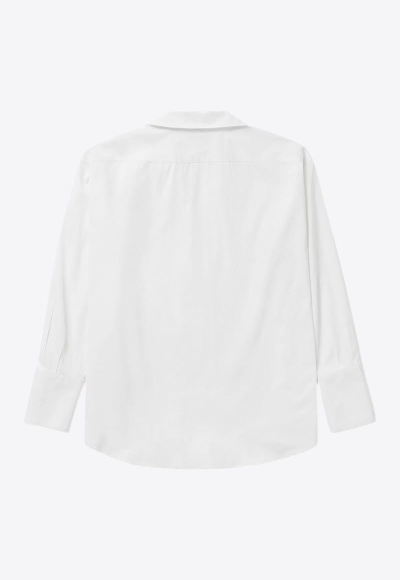 1989 Studio Long-Sleeved Mini Shirt Dress White S03WFC001FAB001/Q_1989-4000