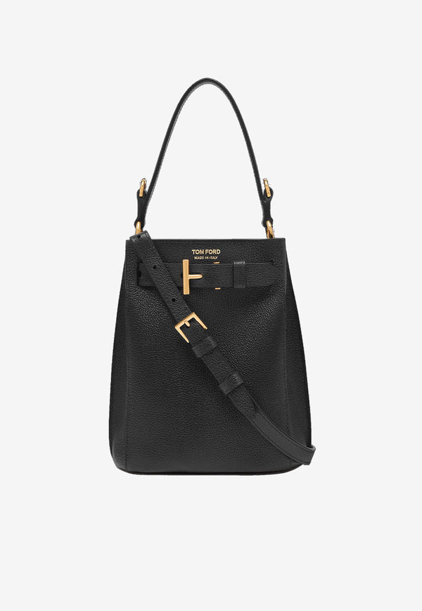 Tom Ford Audrey Mini Grain Leather Bucket Bag S0481-LCL429X 1N001
