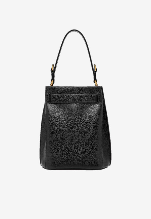 Tom Ford Audrey Mini Grain Leather Bucket Bag S0481-LCL429X 1N001