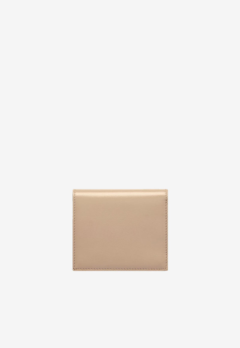 Tom Ford Leather Compact Wallet S0485-LCL056X 1J013 Beige