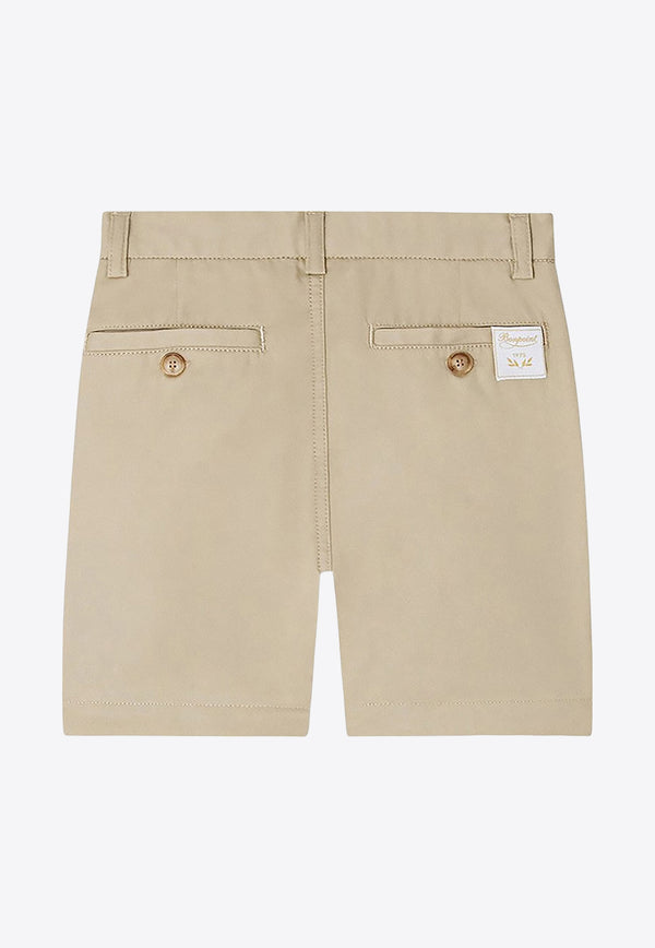 Bonpoint Boys Calvin Chino Shorts Beige S04BBEW00006-BCO/O_BONPO-005