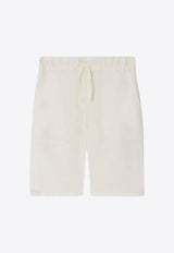 Bonpoint Boys Syl Bermuda Shorts White S04BBEW00010-AVI/O_BONPO-002