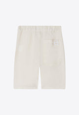 Bonpoint Boys Syl Bermuda Shorts White S04BBEW00010-BVI/O_BONPO-002